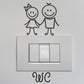 Adesivi OMINI Per Toilette Divertenti Sticker WC Simpatici Per Coperchio Del WC Per Bagno interruttore -Colore a scelta COD.I0075(BLU 49) a €10.99 solo da DualColorStampe