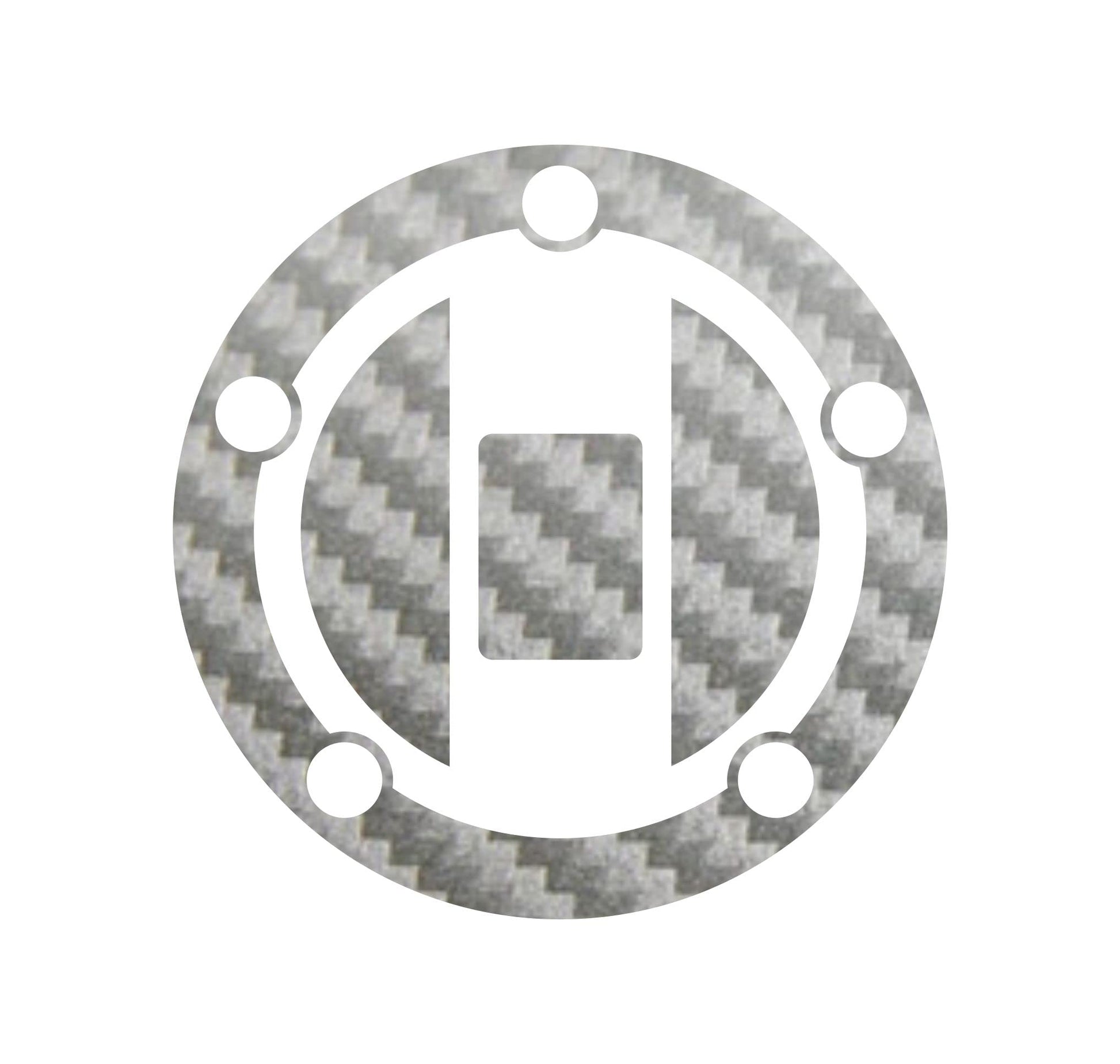 DualColorStampe Adesivo protezione tappo serbatoio compatibile con Suzuki GSX-R600 (2004-2011) carbonio moto M0176 a €9.99 solo da DualColorStampe