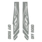 DualColorStampe Adesivi Forcella Bici MTB Mountain Bike Stickers Bicicletta Decalcomanie off Road B0036 a €15.99 solo da DualColorStampe