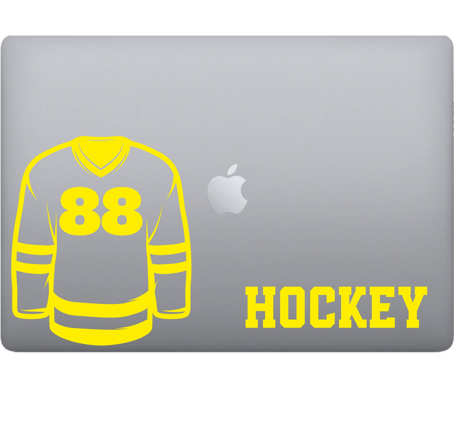 Adesivo HOCKEY sport stickers per pc vinile tablet computer decalcomania arte mela -Vinile colore a scelta COD.P0067 a €9.99 solo da DualColorStampe