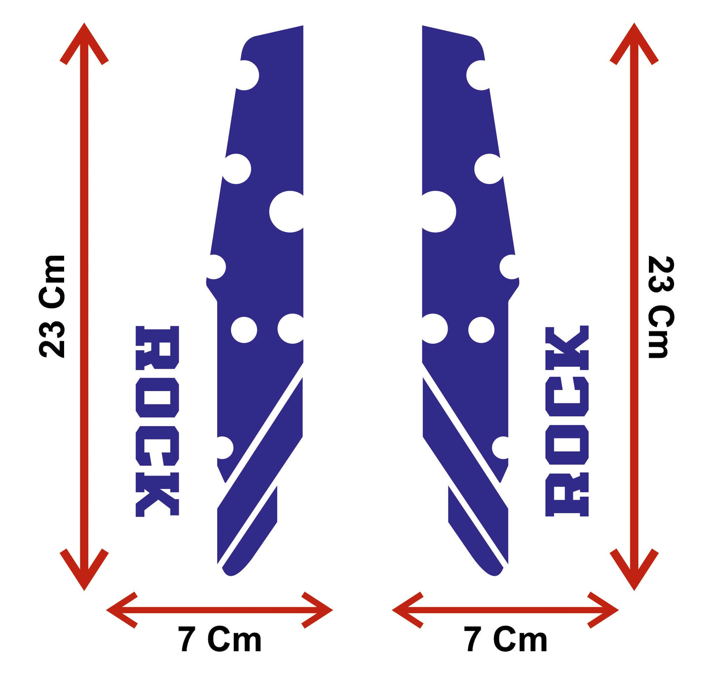 Set completo Adesivi Cerchi Bici MTB 26'' - 27,5'' - 28-29'' Pollici, adesivi forcella MTB, adesivi telaio MTB pois B0069 a €45.00 solo da DualColorStampe