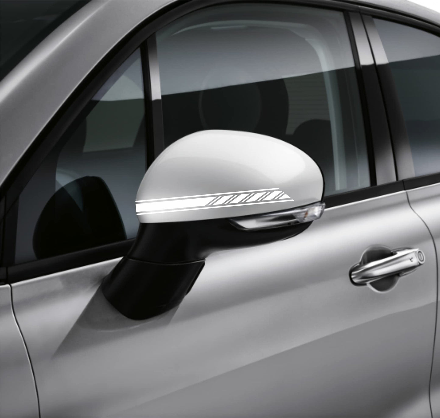 DualColorStampe Adesivi per Specchietti Retrovisori Car Stripes Strisce Design Confezione da 6 unità per Auto accessori auto stickers COD.0228 a €9.90 solo da DualColorStampe