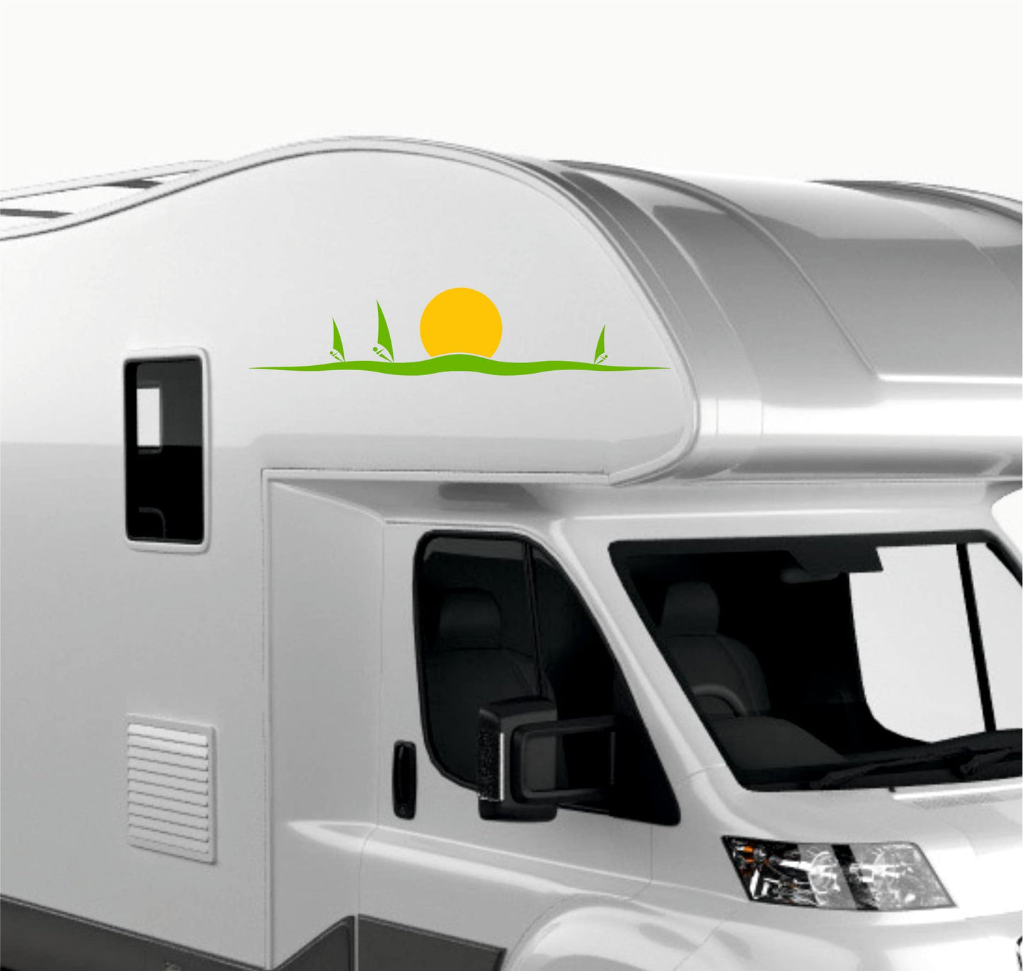 DualColorStampe Adesivi per Camper Compatibili con Adria Arca Bürstner Carthago Chausson Elnagh Mclouis Caravan Motorhome roulotte SURF SOLE CAMPER COD.0336 a €24.99 solo da DualColorStampe