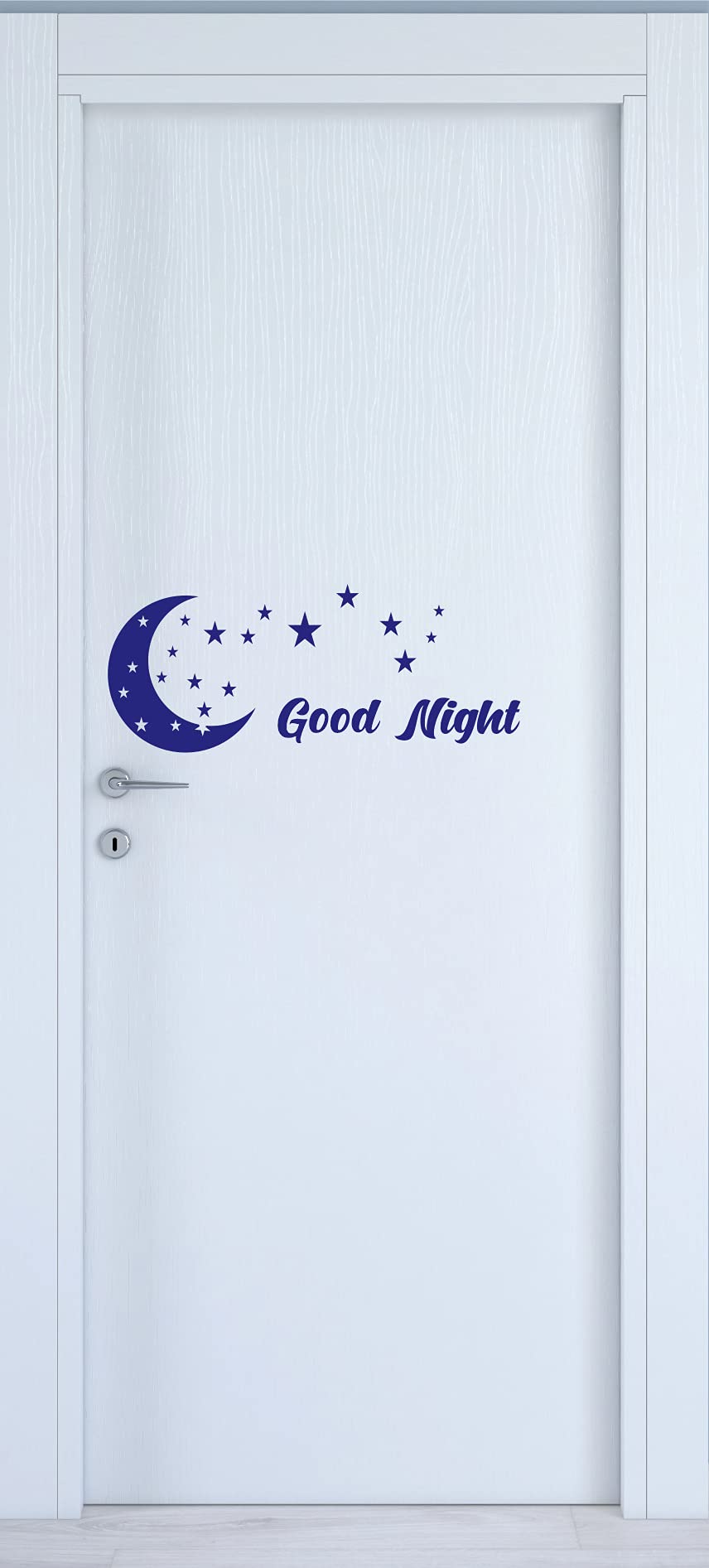 Adesivo Good Night Decalcomania Porta Finestra Vinile Adesivi Murali Cameretta Per Bambini regalo nascita armadio stickers COD.I0034 a €10.99 solo da DualColorStampe