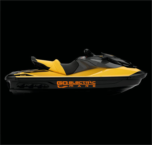 DualColorStampe Adesivi Compatibili con Sea Doo Sticker moto d'acqua elettrica GO ELECTRIC MARE Colore a scelta COD.M0288 a €14.99 solo da DualColorStampe