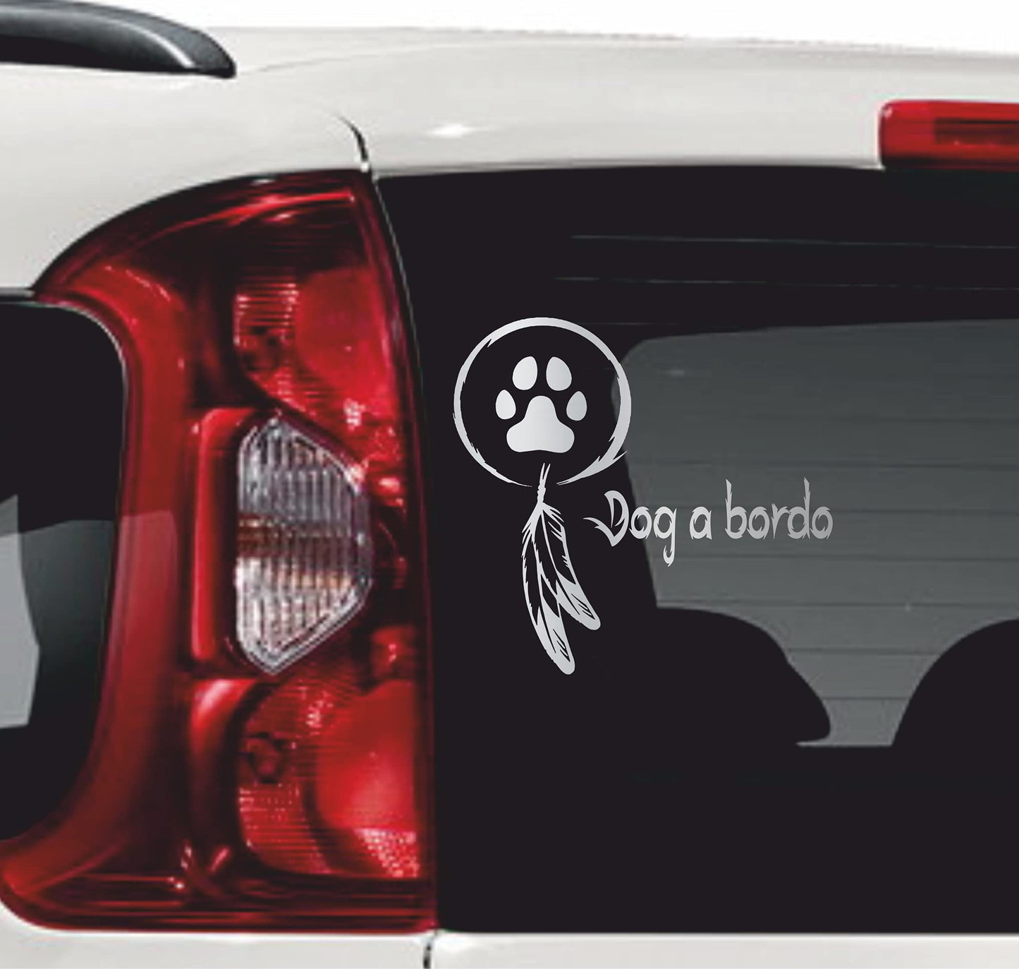 Adesivi per Auto Moto - Cane a Bordo Dog a bordo stickers decorativi auto COD.0008 a €9.99 solo da DualColorStampe