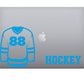 Adesivo HOCKEY sport stickers per pc vinile tablet computer decalcomania arte mela -Vinile colore a scelta COD.P0067 a €9.99 solo da DualColorStampe
