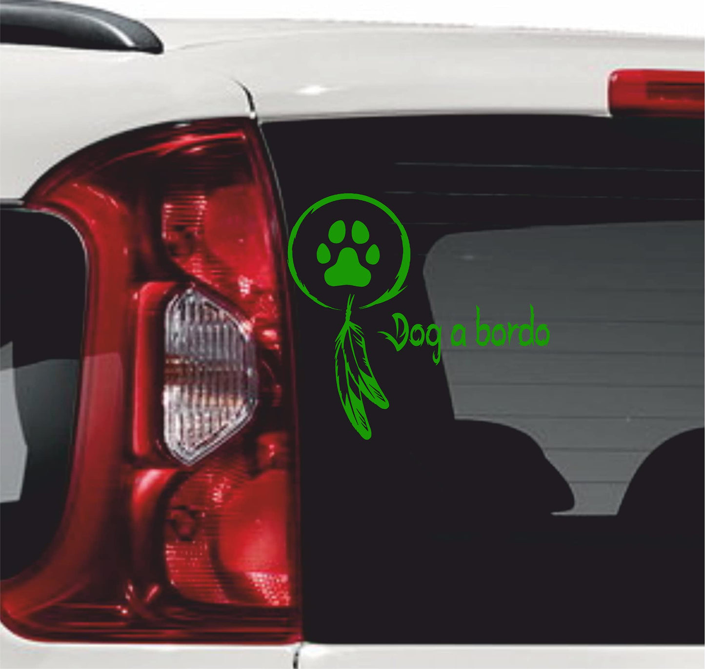 Adesivi per Auto Moto - Cane a Bordo Dog a bordo stickers decorativi auto COD.0008 a €9.99 solo da DualColorStampe