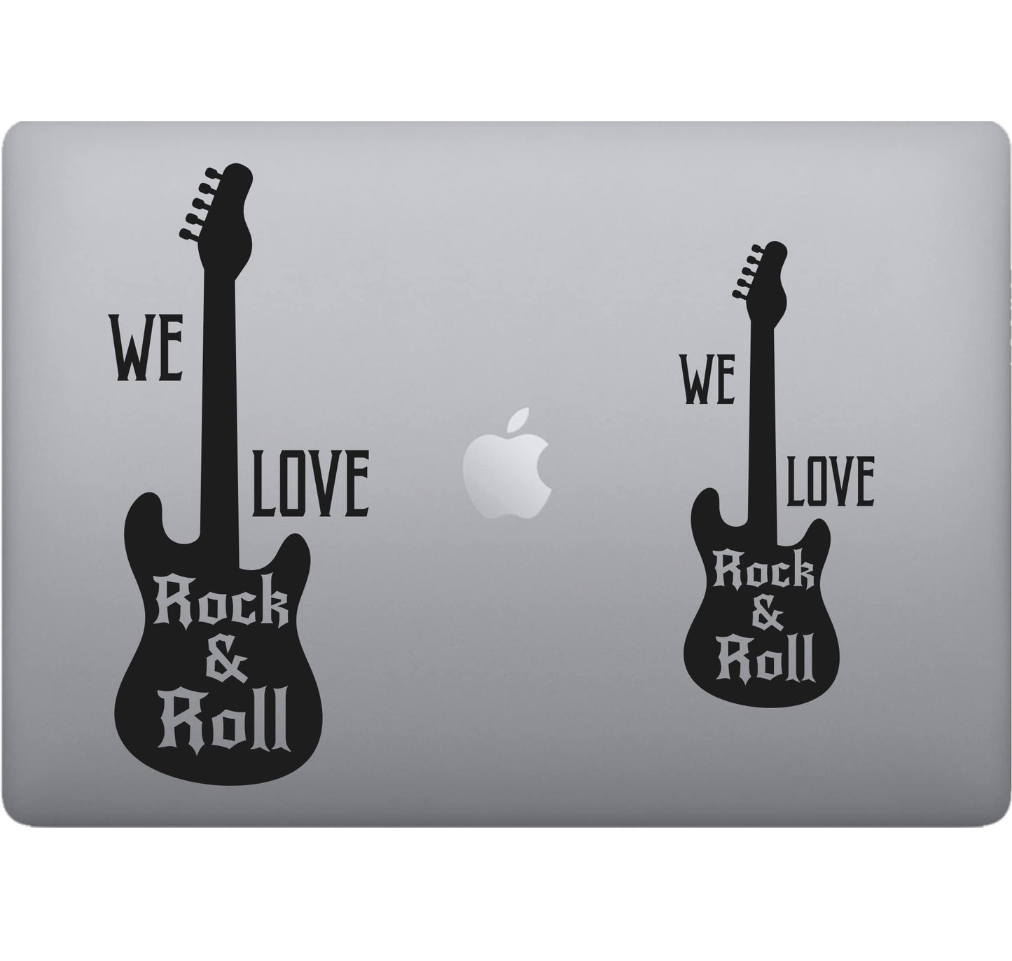 Adesivo Rock GUITAR-CHITARRA decalcomania vinile tablet computer , macbook , decalcomania arte mela -Vinile colore a scelta COD.P0059 a €10.99 solo da DualColorStampe