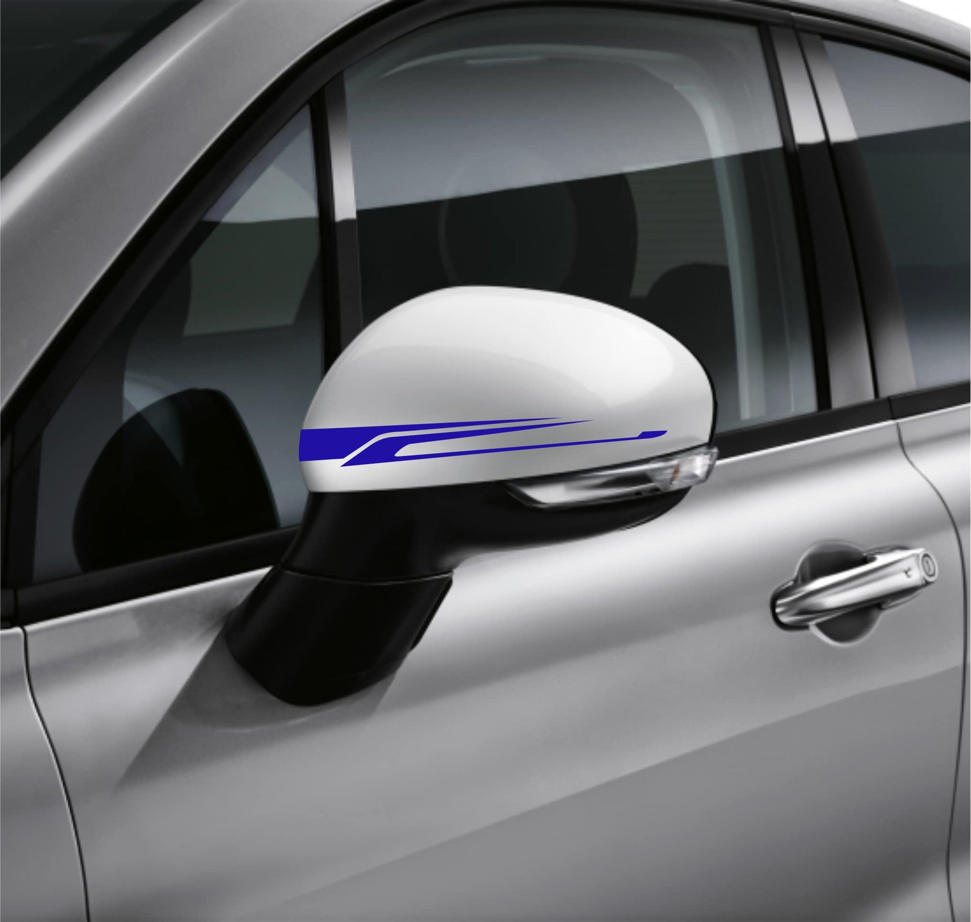 DualColorPrints Aufkleber für Universal-Rückspiegel Auto Streifen Stre –  DualColorStampe