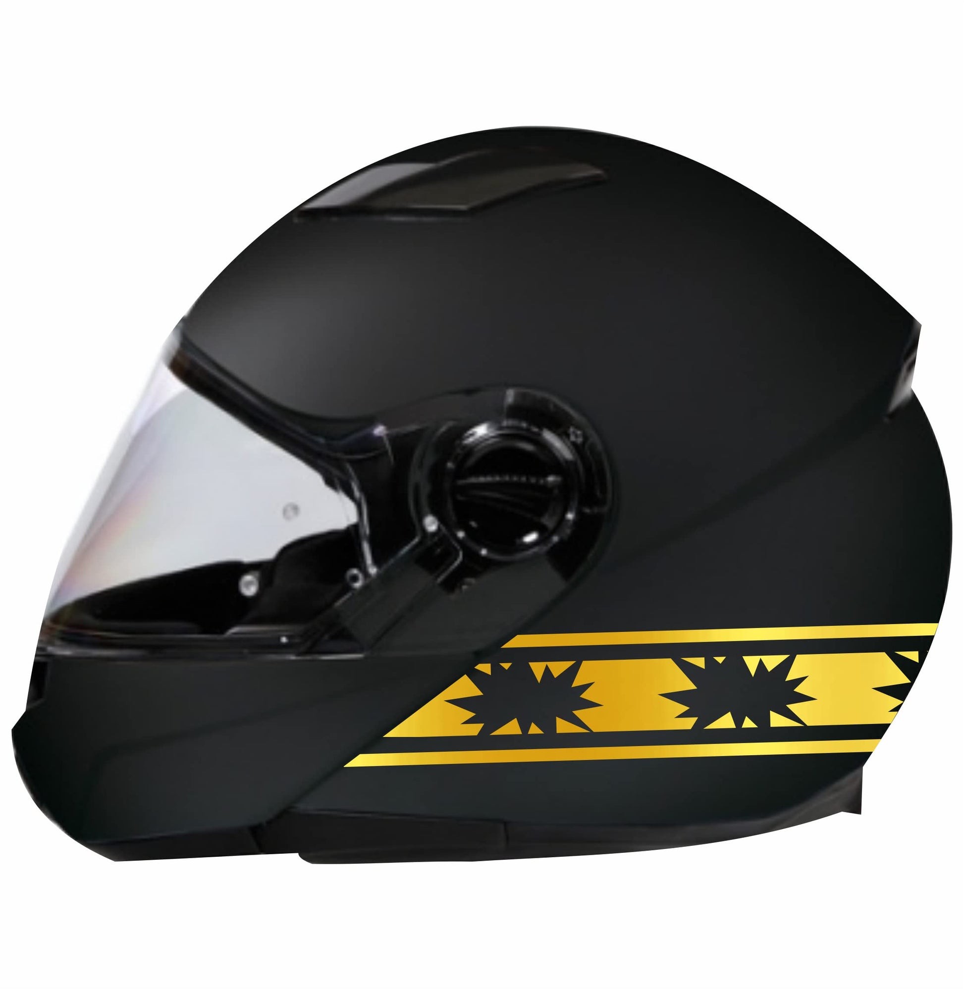 DualColorStampe Adesivi per casco esplosione bomba moto motorino Helmet universale Stripes Strisce Design sportivo stickers COD.C0052 a €12.99 solo da DualColorStampe