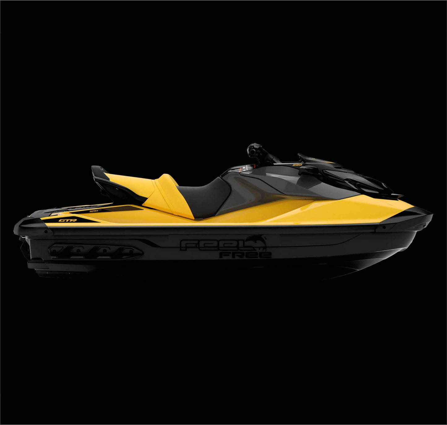 DualColorStampe Adesivi Compatibili con Sea Doo Sticker moto d'acqua elettrica FEEL FREE MARE Colore a scelta COD.M0289 a €14.99 solo da DualColorStampe