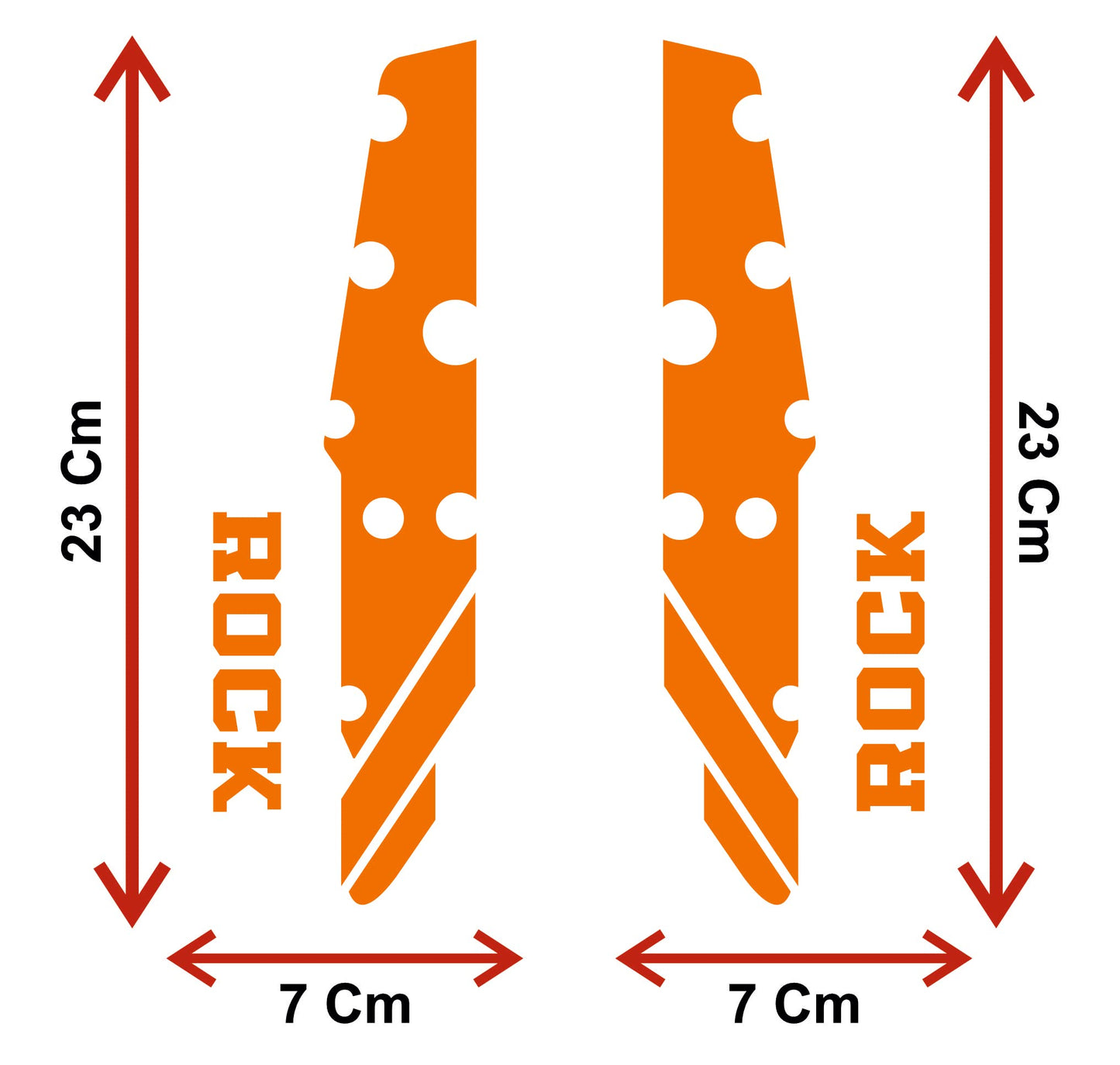 Set completo Adesivi Cerchi Bici MTB 26'' - 27,5'' - 28-29'' Pollici, adesivi forcella MTB, adesivi telaio MTB pois B0069 a €45.00 solo da DualColorStampe