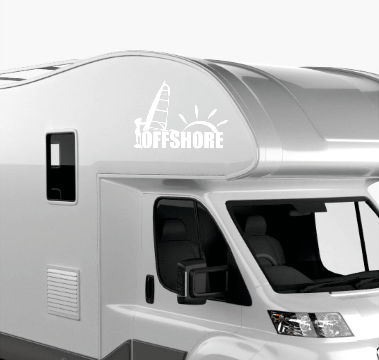 DualColorStampe Adesivi per Camper Compatibili con Adria Arca Bürstner Carthago Chausson Elnagh Mclouis Caravan Motorhome roulotte OFF SHORE COD.0326 a €24.99 solo da DualColorStampe