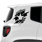 DualColorStampe Adesivi compatibili con JEEP RENEGADE fiancata laterale off road stella militare Adesivi Stickers Auto Decal accessori auto decorazione 0310 a €25.99 solo da DualColorStampe
