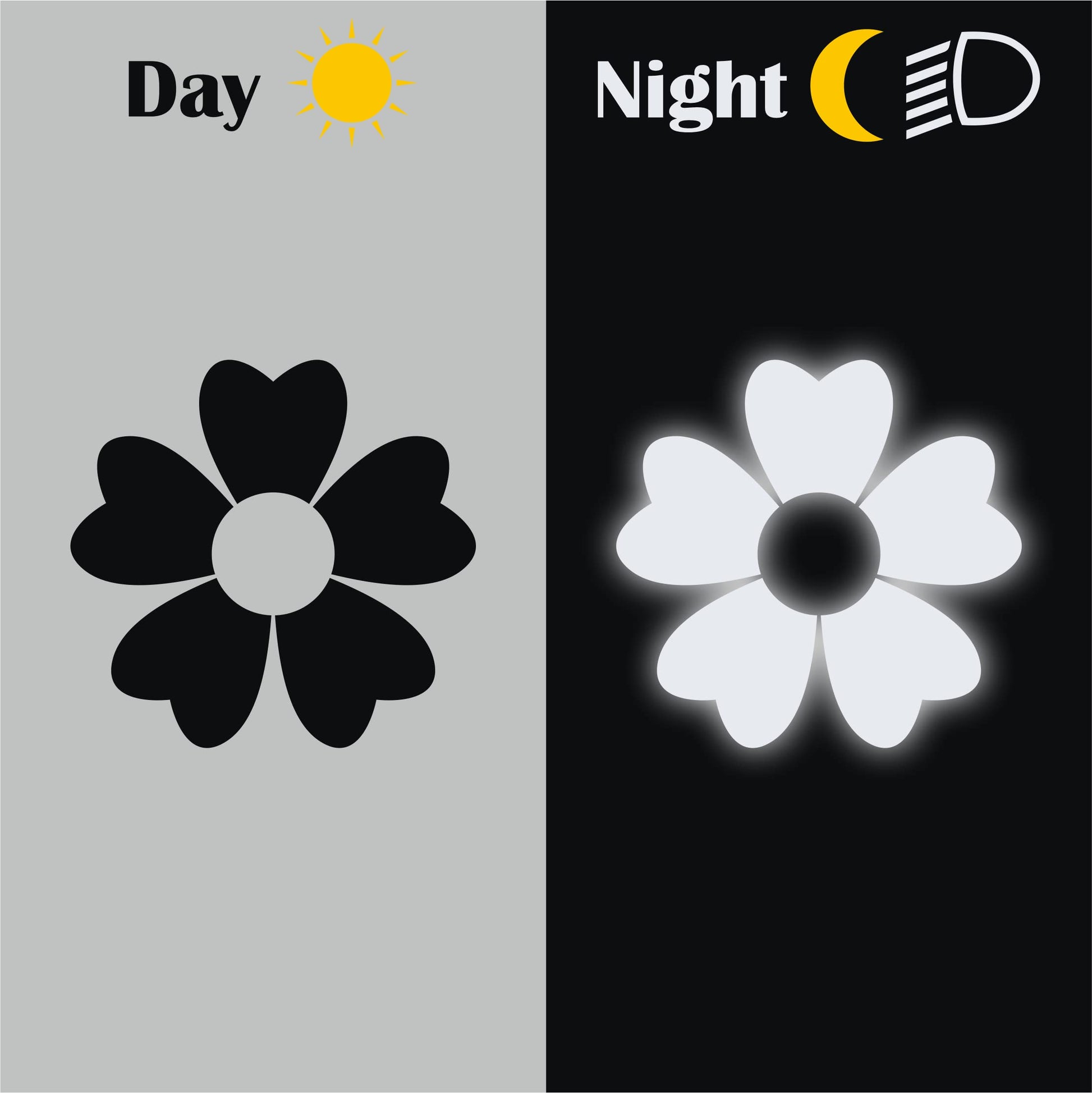 DualColorStampe Adesivi FIORI CASCO DONNA rifrangenti riflettenti catarifrangenti per scooter bici bicicletta auto moto stickers COD.C0059 a €11.99 solo da DualColorStampe