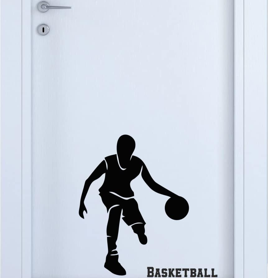 Adesivo SPORT Basketball Basket Adesivi porta camera finestra Oggettistica Per La Casa Vinile Adesivi Rimovibili COD.I0092 a €15.99 solo da DualColorStampe