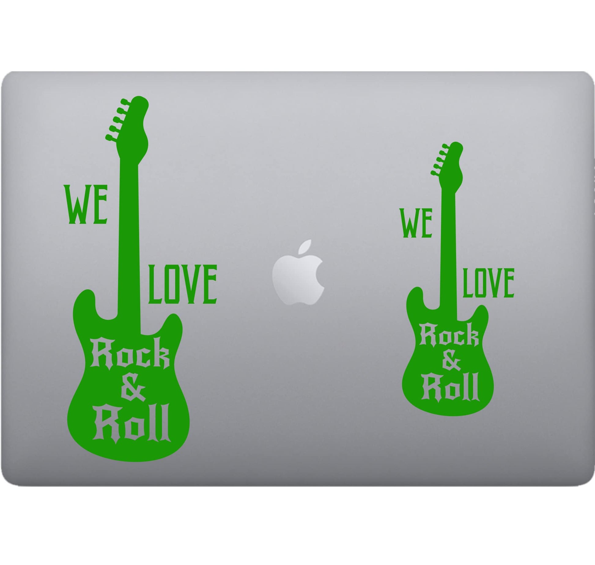 Adesivo Rock GUITAR-CHITARRA decalcomania vinile tablet computer , macbook , decalcomania arte mela -Vinile colore a scelta COD.P0059 a €10.99 solo da DualColorStampe