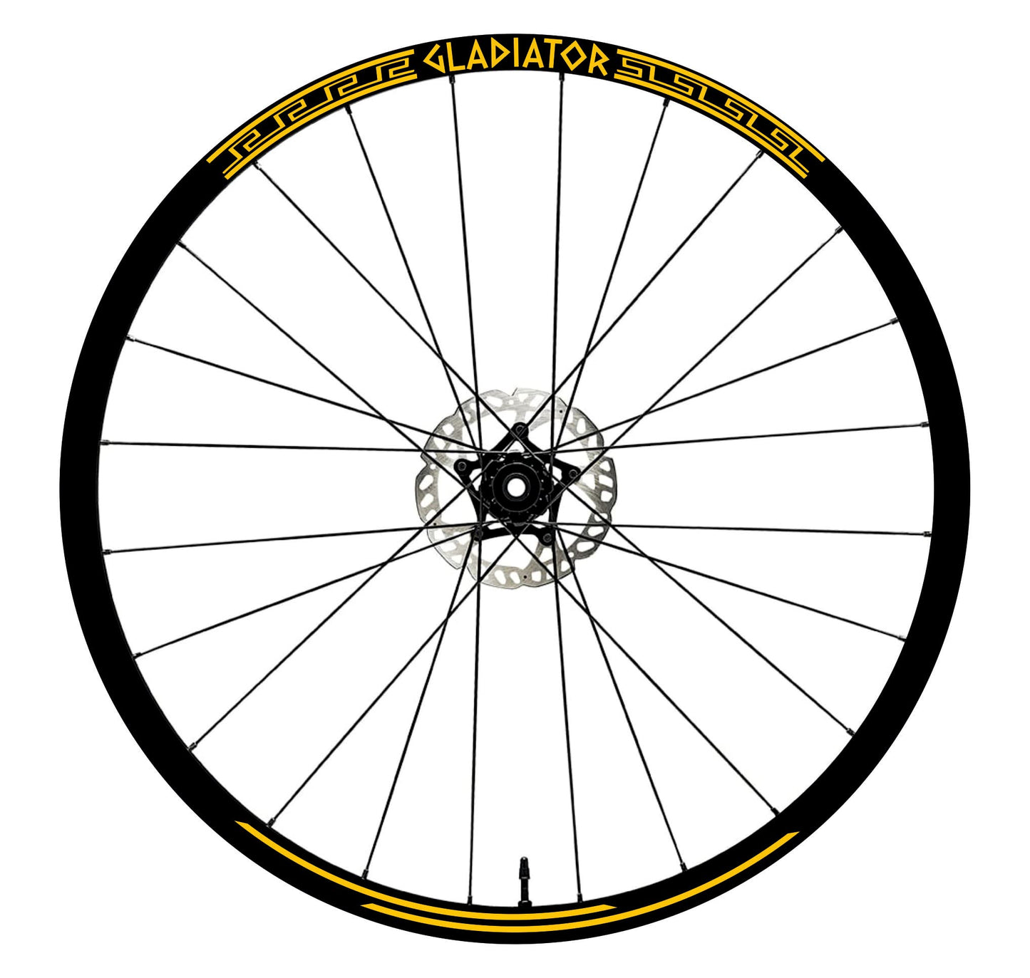 DualColorStampe Adesivi Cerchi Bici 26'' - 27,5'' - 28-29'' Pollici Ruota Bici MTB Bike Stickers Cerchi MTB B0054 a €10.00 solo da DualColorStampe