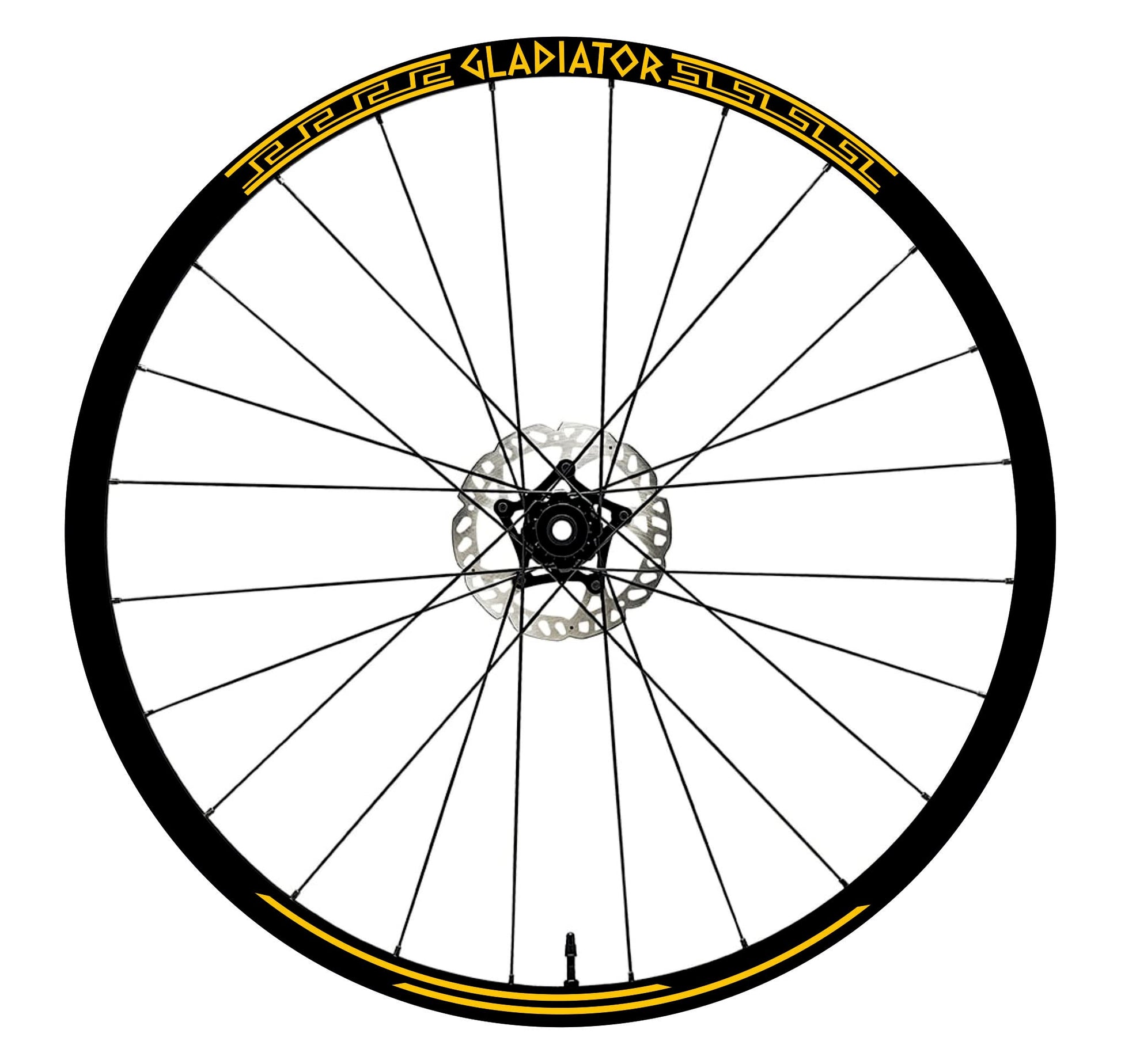 DualColorStampe Adesivi Cerchi Bici 26'' - 27,5'' - 28-29'' Pollici Ruota Bici MTB Bike Stickers Cerchi MTB B0054 a €10.00 solo da DualColorStampe