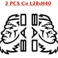 DualColorStampe Adesivi Compatibili con Scania Daf Iveco Man Camion accessori camion stickers camion finestrino BAD COD.0306 a €19.99 solo da DualColorStampe