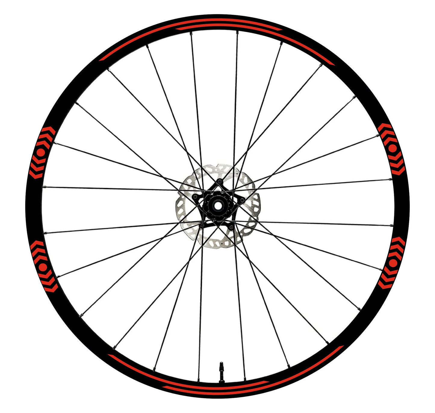 DualColorStampe Adesivi Cerchi Bici 26'' - 27,5'' - 28-29'' Pollici Ruota Bici MTB Bike Stickers Cerchi MTB frecce B0052 a €12.00 solo da DualColorStampe