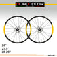 DualColorStampe Adesivi Compatibili con BTWIN Cerchi Bici 26'' - 27,5'' - 28-29'' Pollici Ruota Bici MTB Bike Stickers Cerchi MTB B0025 a €10.00 solo da DualColorStampe