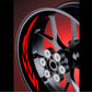 DualColorStampe Adesivi interno cerchi moto 17 POLLICI Compatibili con Ducati Suzuki Kawasaki Honda Triumph cerchi cerchioni gomme strisce COD.D0034 a €9.99 solo da DualColorStampe