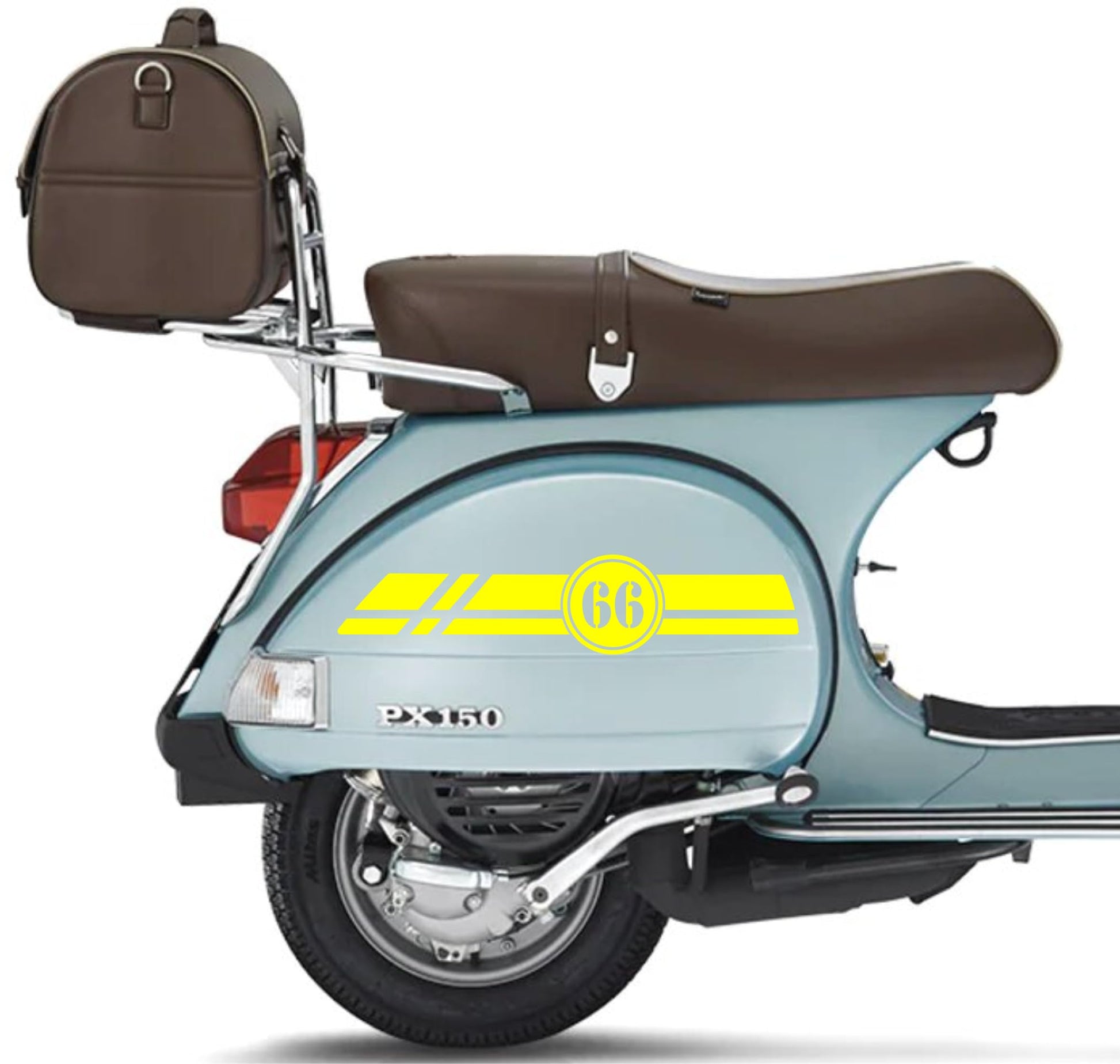 DualColorStampe Adesivi compatibili con Piaggio Vespa 150 PX SE 70° kit adesivi completo - Colore a scelta M0295 a €15.99 solo da DualColorStampe