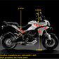 DualColorStampe Adesivi Compatibili con Ducati Multistrada 1200 S Kit completo Carena moto decalcomania serbatoio stickers Francia COD.M0249 a €39.90 solo da DualColorStampe