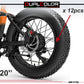 DualColorStampe Adesivi Cerchi Bici FAT BIKE 20'' Pollici Ruota Bici accessori Fat bike MTB Stickers Cerchi - B0089 a €10.00 solo da DualColorStampe