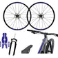 Set completo Adesivi Cerchi Bici MTB 26'' - 27,5'' - 28-29'' Pollici, adesivi forcella MTB, adesivi telaio MTB mani B0067 a €45.00 solo da DualColorStampe