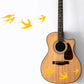 DualColorStampe Adesivi per chitarra classica elettrica acustica basso rondini stickers decalcomania per chitarra - X0008 a €13.99 solo da DualColorStampe