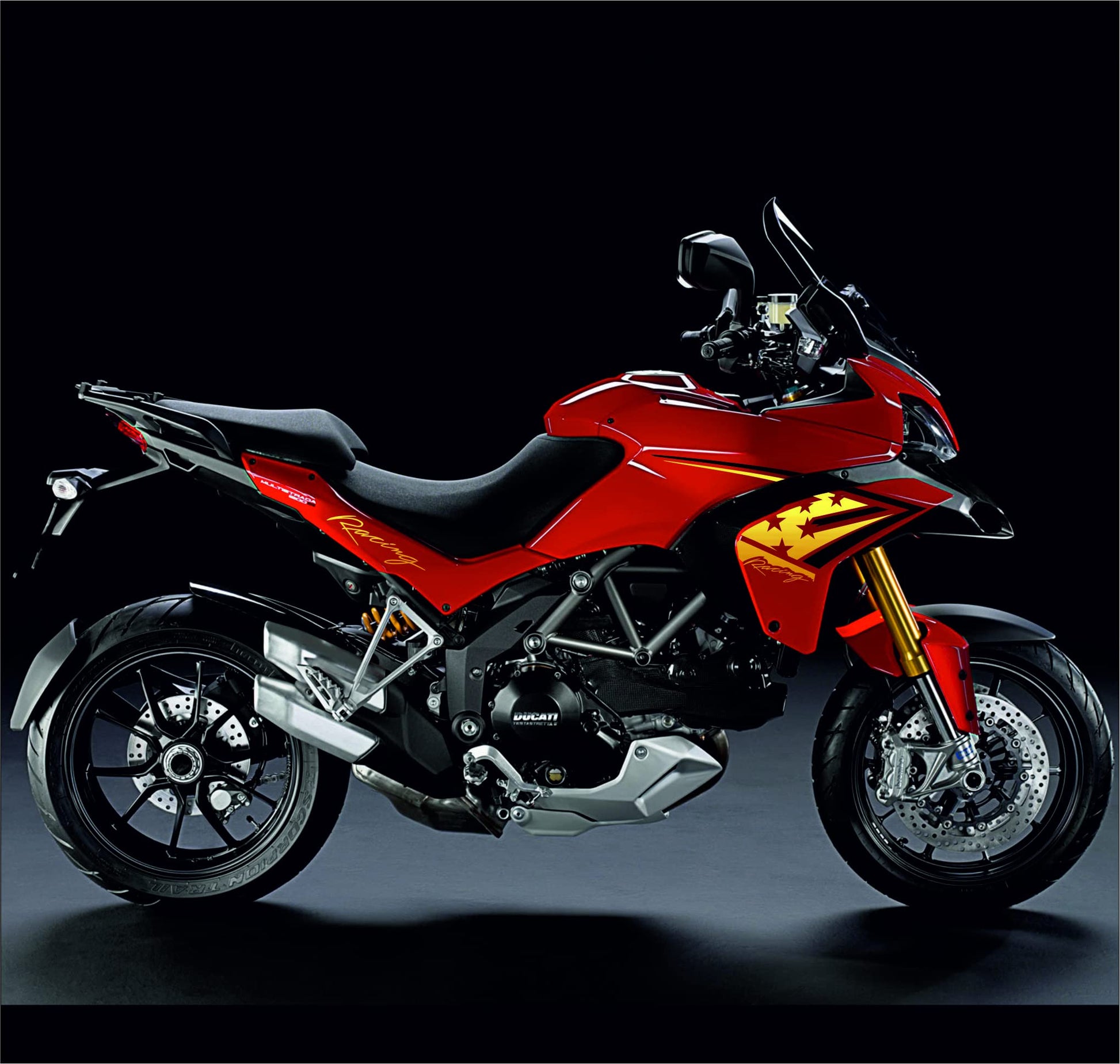 DualColorStampe Adesivi Compatibili con Ducati Multistrada 1200 stickers carena moto decal - Colore a scelta COD.M0155 a €39.99 solo da DualColorStampe