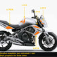 DualColorStampe Adesivi Compatibili con Kawasaki ER-6N (2009-20011) serbatoio DX-SX stickers Moto Motorbike COD.M0148 a €39.99 solo da DualColorStampe