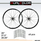 DualColorStampe Adesivi Compatibili con CUBE Cerchi Bici 26'' - 27,5'' - 28-29'' Pollici Ruota Bici MTB Bike Stickers Cerchi MTB B0062 a €15.99 solo da DualColorStampe