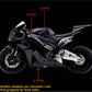 DualColorStampe Adesivi Compatibili con Honda CBR RR (2007-2010) carena DX-SX stickers Moto Motorbike COD.M0255 a €39.99 solo da DualColorStampe
