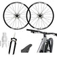 Set completo Adesivi Cerchi Bici MTB 26'' - 27,5'' - 28-29'' Pollici, adesivi forcella MTB, adesivi telaio MTB mani B0067 a €45.00 solo da DualColorStampe