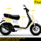 DualColorStampe Adesivi Compatibili con BOOSTER MBK Deezer SPEED DX-SX accessori stickers Motociclo colore a scelta COD.M0140 a €14.99 solo da DualColorStampe