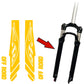 DualColorStampe Adesivi Forcella Bici MTB Mountain Bike Stickers Bicicletta Decalcomanie off Road B0036 a €15.99 solo da DualColorStampe