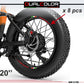DualColorStampe Adesivi Cerchi Bici FAT BIKE 20'' Pollici Ruota Bici accessori Fat bike MTB Stickers Cerchi BANDIERA ITALIANA - B0098 a €10.00 solo da DualColorStampe