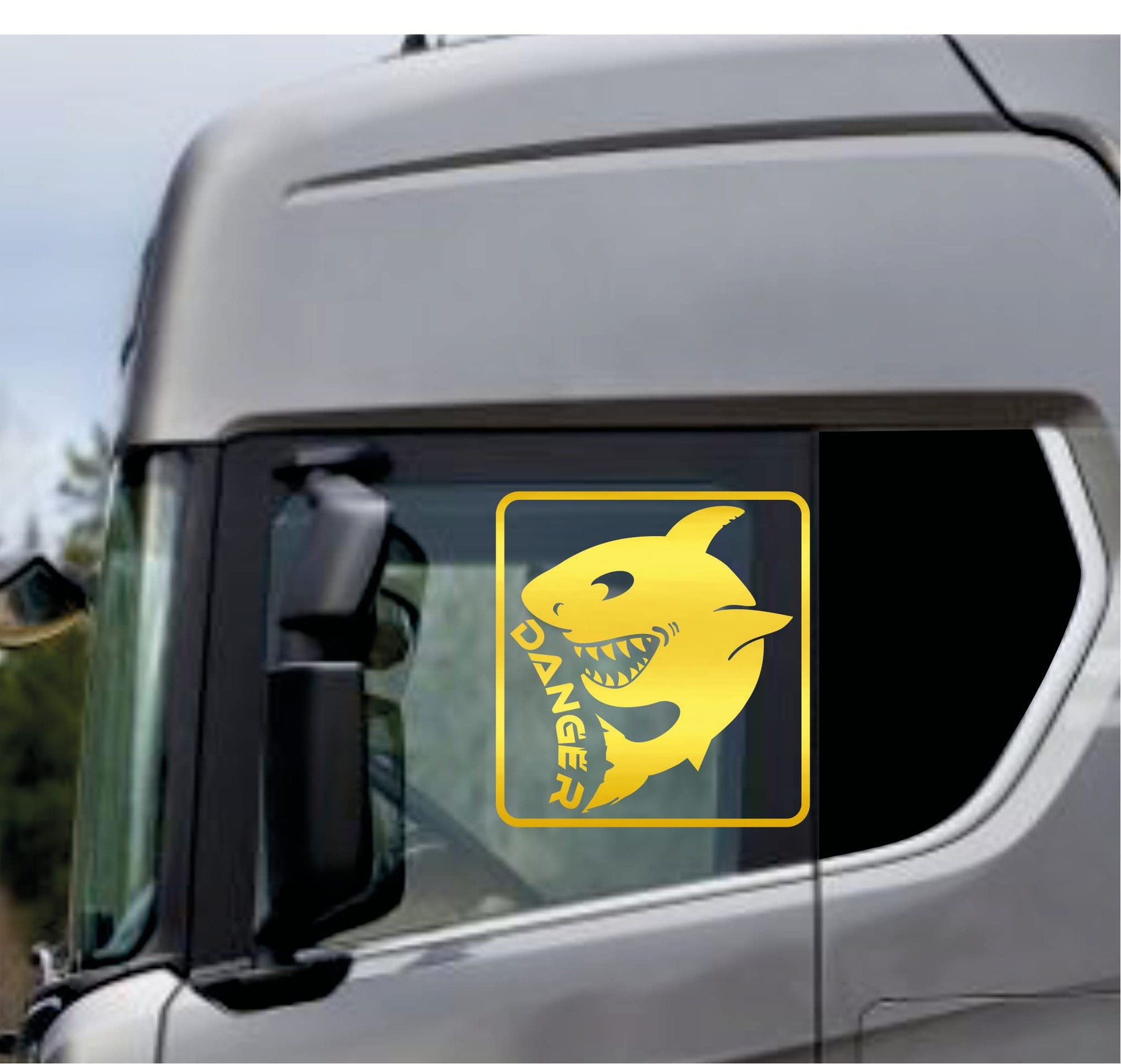 DualColorStampe Adesivi Compatibili con Scania Daf Iveco Man Camion accessori camion stickers camion finestrino DANGER COD.0334 a €19.99 solo da DualColorStampe