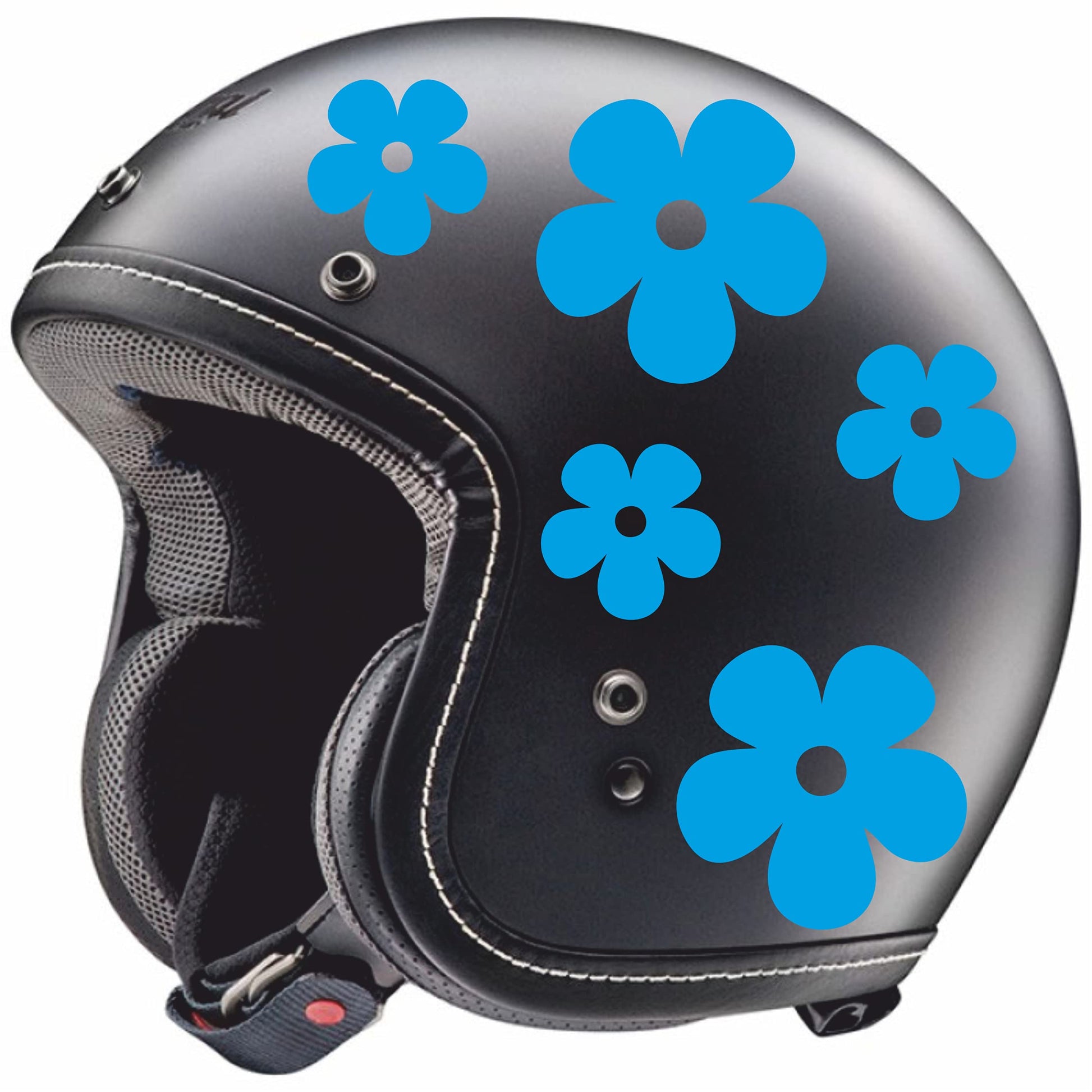 Adesivo Biker Girl Inside - Nero Per Casco E Moto - Foto 2