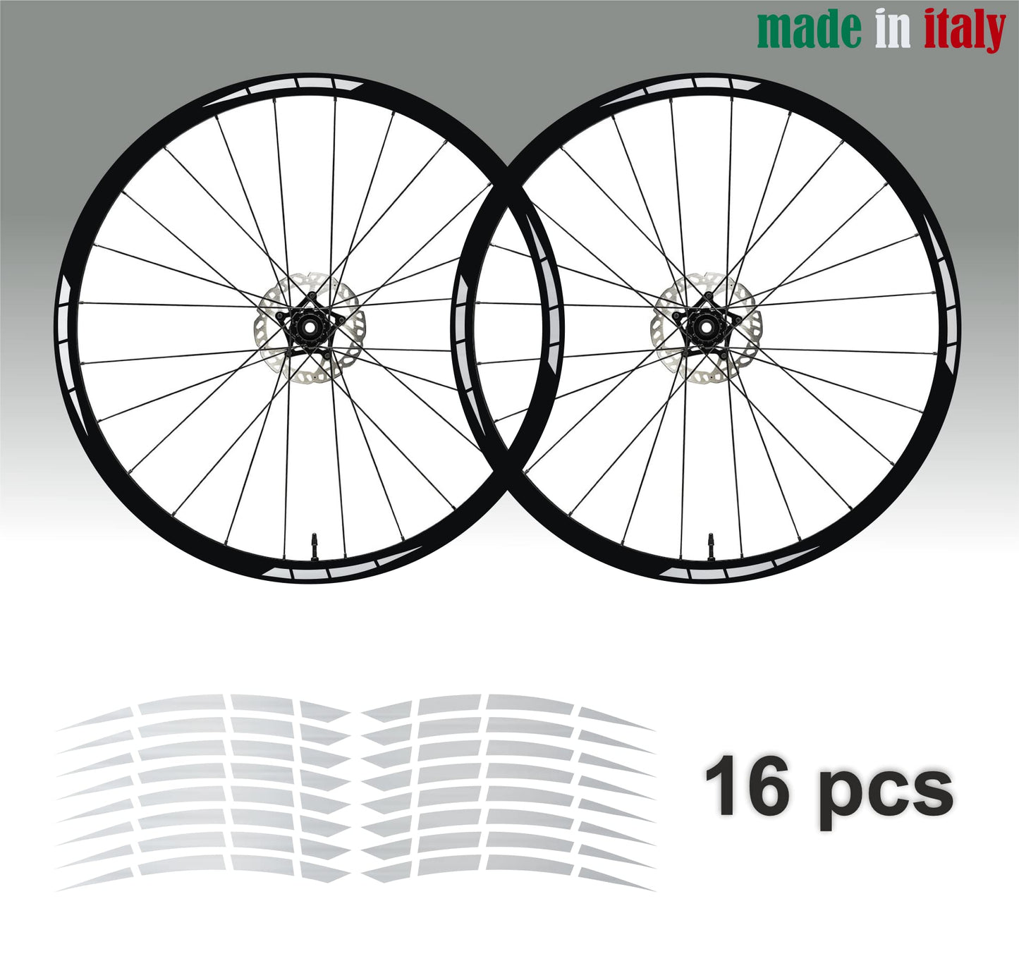 DualColorStampe Adesivi Cerchi Bici 26'' - 27,5'' - 28-29'' Pollici Ruota Bici MTB Bike Stickers Cerchi MTB B0008 a €10.00 solo da DualColorStampe