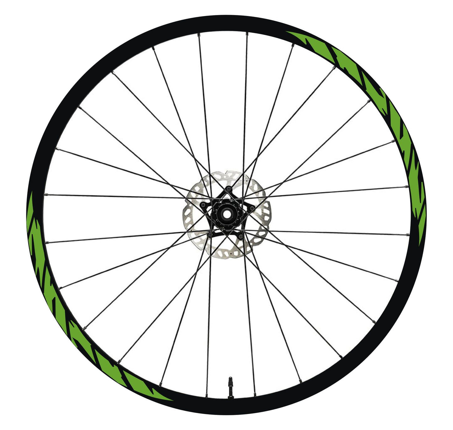 DualColorStampe Adesivi Compatibili con CUBE Cerchi Bici 26'' - 27,5'' - 28-29'' Pollici Ruota Bici MTB Bike Stickers Cerchi MTB B0062 a €15.99 solo da DualColorStampe