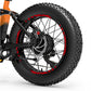 DualColorStampe Adesivi Cerchi Bici FAT BIKE 20'' Pollici Ruota Bici accessori Fat bike MTB Stickers Cerchi Scheggiato - B0090 a €10.00 solo da DualColorStampe