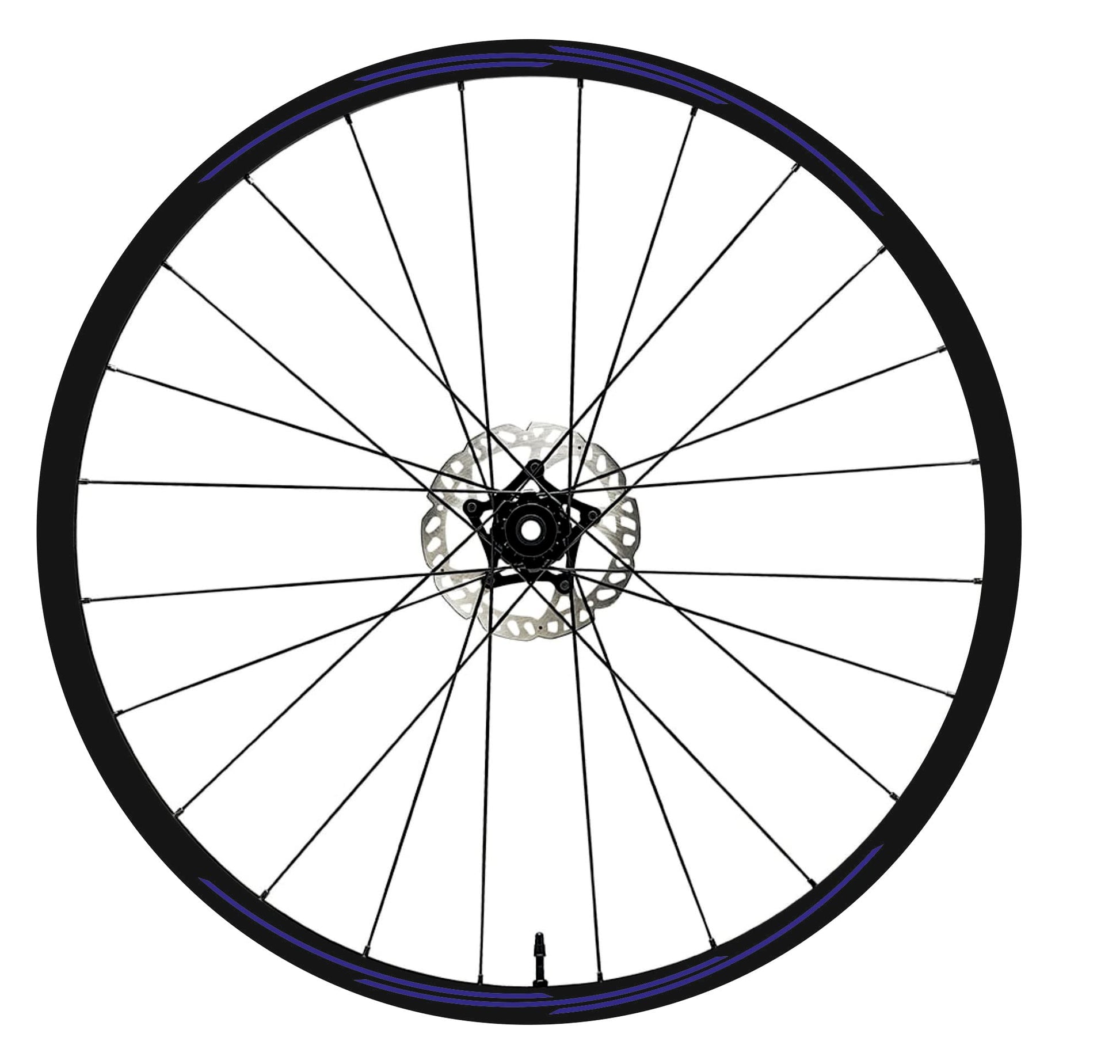 Set completo Adesivi Cerchi Bici MTB 26'' - 27,5'' - 28-29'' Pollici, adesivi forcella MTB, adesivi telaio MTB B0066 a €45.00 solo da DualColorStampe