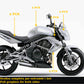 DualColorStampe Adesivi Compatibili con Kawasaki ER-6N (2009-20011) serbatoio DX-SX stickers Moto Motorbike COD.M0148 a €39.99 solo da DualColorStampe