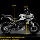 DualColorStampe Adesivi Compatibili con Ducati Multistrada 1200 S Kit completo Carena moto decalcomania serbatoio stickers Spagna COD.M0250 a €39.90 solo da DualColorStampe