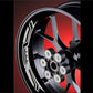 DualColorStampe Adesivi interno cerchi moto 17 POLLICI Compatibili con Ducati Suzuki Kawasaki Honda Triumph cerchi cerchioni gomme strisce COD.D0036 a €9.99 solo da DualColorStampe